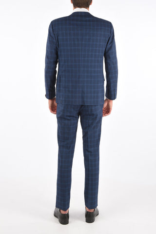 check SARTORIA side vents notch lapel 2-button suit drop 7R