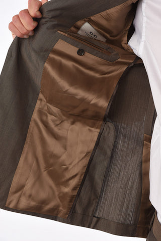 CC COLLECTION abito 2 bottoni RETAILORED drop 7R due spacchi revers classico