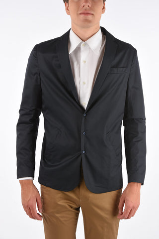 CC COLLECTION center vent notch lapel 3-button blazer drop 8R