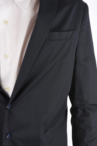 CC COLLECTION center vent notch lapel 3-button blazer drop 8R