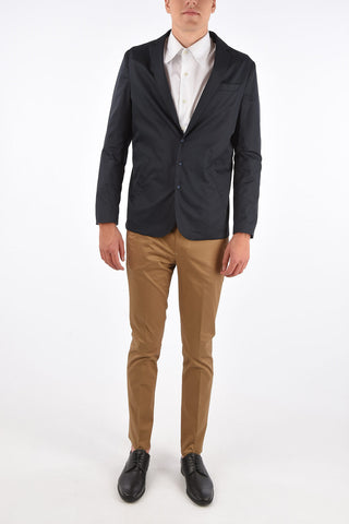 CC COLLECTION center vent notch lapel 3-button blazer drop 8R