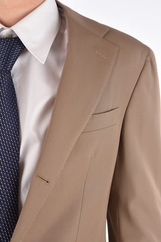 virgin wool side vents 3-button suit