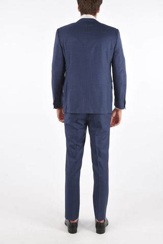 virgin wool ACADEMY side vents notch lapel 2-button suit drop 7R