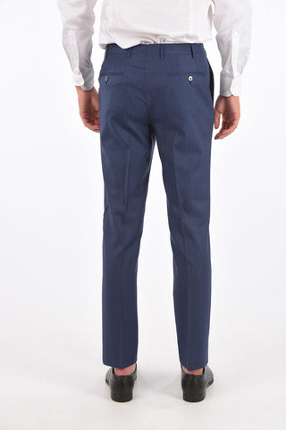 virgin wool ACADEMY side vents notch lapel 2-button suit drop 7R