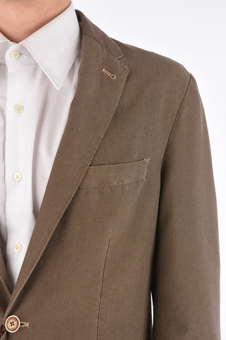 ID side vents notch lapel 2-button blazer drop 6R
