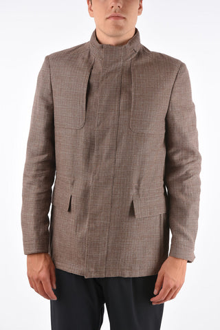 ID giacca IDENTITY con zip frontale e cappuccio estraibile 
