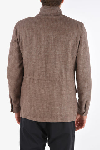 ID giacca IDENTITY con zip frontale e cappuccio estraibile 