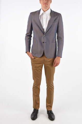 CC COLLECTION side vents notch lapel 2-button REWARD blazer drop 7R