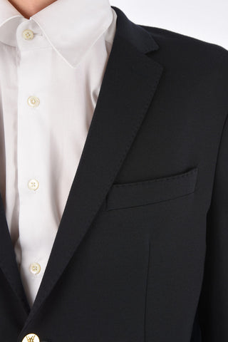 CC COLLECTION side vents notch lapel 2-button  INTERLOCK PENYE blazer drop 8R
