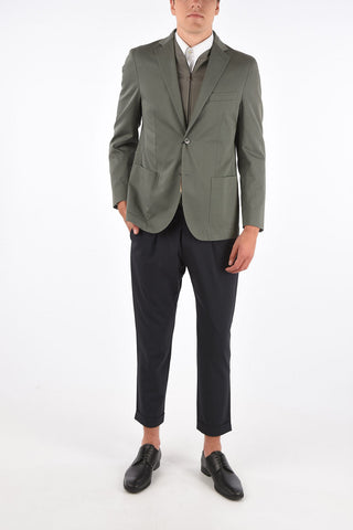ID side vents notch lapel 2-button IDENTITY blazer