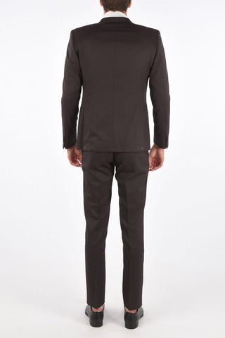 CC COLLECTION abito 2 bottoni CERIM.RESET drop 8R due spacchi collo sciallato