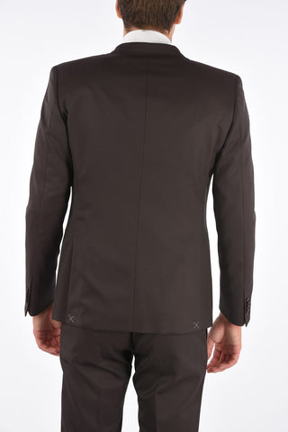CC COLLECTION abito 2 bottoni CERIM.RESET drop 8R due spacchi collo sciallato