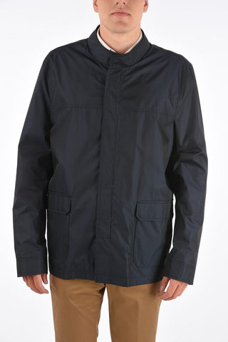ID TOMMY hidden closure outerwear jacket