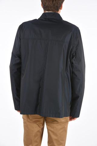 ID TOMMY hidden closure outerwear jacket