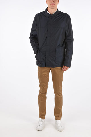 ID TOMMY hidden closure outerwear jacket