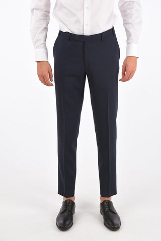 CC COLLECTION virgin wool CERIM. REFINED side vents notch lapel 3 piece waistcoat suit drop 7R