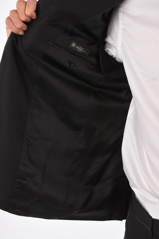 side vents notch lapel 2-button ACADEMY blazer drop 7R