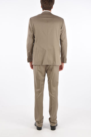 virgin wool LEADER SOFT side vents notch lapel 2-button suit drop 7R