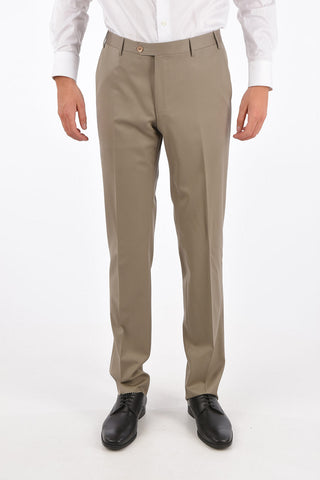 virgin wool LEADER SOFT side vents notch lapel 2-button suit drop 7R