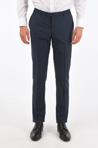 virgin wool ACADEMY side vents notch lapel 2-button suit drop 8R