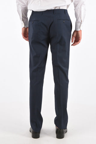 virgin wool ACADEMY side vents notch lapel 2-button suit drop 8R