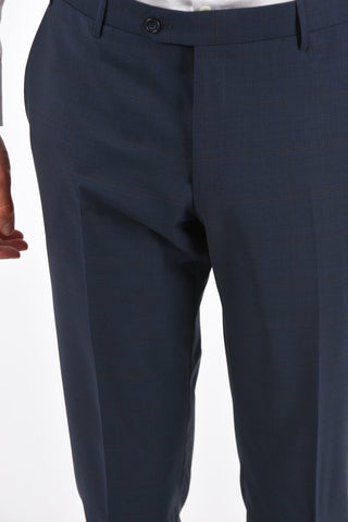 virgin wool ACADEMY side vents notch lapel 2-button suit drop 8R