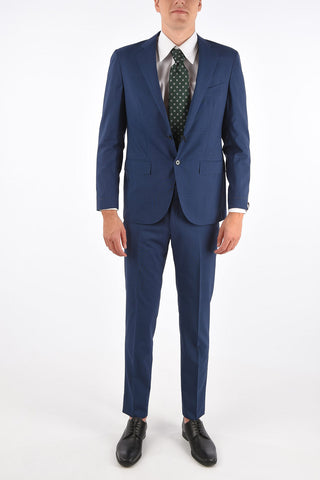 abito 2 bottoni SARTORIA drop 7R district check due spacchi revers classico