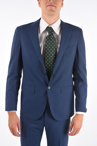 abito 2 bottoni SARTORIA drop 7R district check due spacchi revers classico