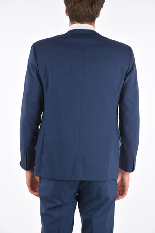 abito 2 bottoni SARTORIA drop 7R district check due spacchi revers classico