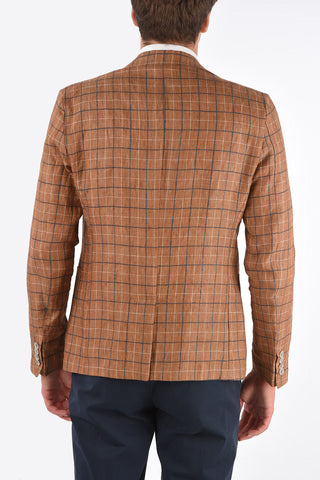 CC COLLECTION check WPSAD D 2-button blazer drop 8R