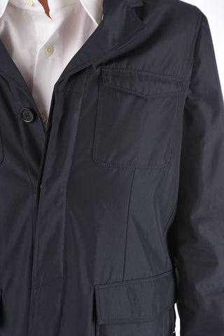 CC COLLECTION hidden closure utility fatigue jacket
