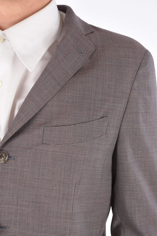 CC COLLECTION Blazer REWARD Sfoderato con Motivo Pied de Poule