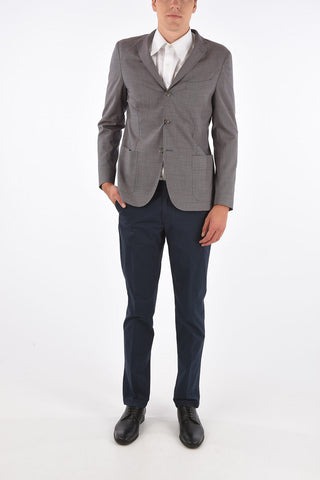 CC COLLECTION Blazer REWARD Sfoderato con Motivo Pied de Poule
