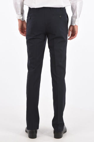 virgin wool ACADEMY belt loops trousers