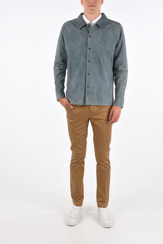 ID Suede Leather Shirt