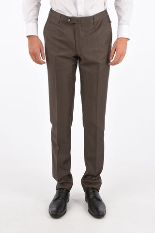 pantalone con passanti ACADEMY in lana vergine