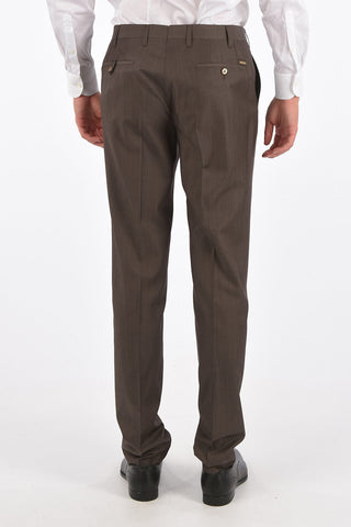 pantalone con passanti ACADEMY in lana vergine