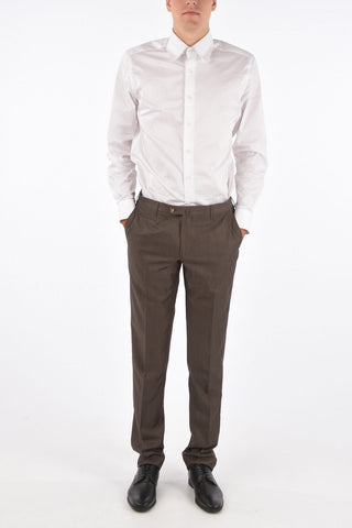 pantalone con passanti ACADEMY in lana vergine