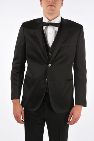 CC COLLECTION center vent peak lapel 3 piece waistcoat CERIM.RIGHT suit drop 7R