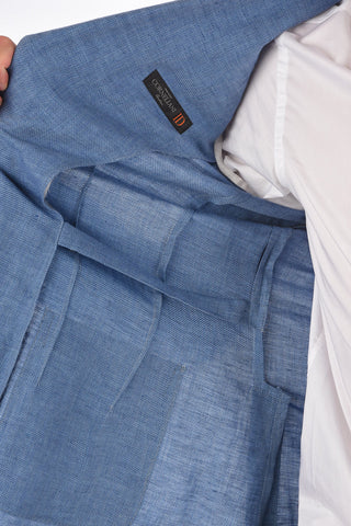ID side vents notch lapel 2-button blazer drop 7R