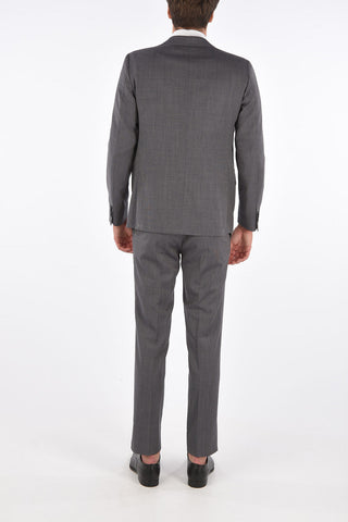 CC COLLECTION abito 2 bottoni RETAILORED drop 7R in lana vergine due spacchi revers classico