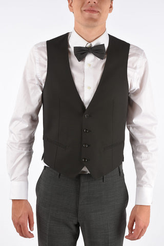 CC COLLECTION abito tre pezzi con gilet CERIM.RESET due spacchi revers classico