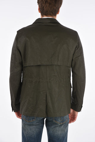 CC COLLECTION FIELD.J center vent notch lapel ADAMSON utility blazer