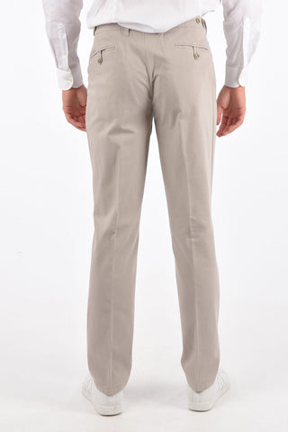ID stretch cotton 5 pocket pants