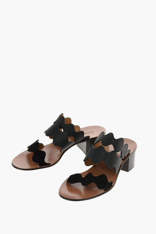 4.5 cm leather Sandals