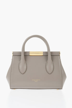 Leather Handbag With Chain Strap